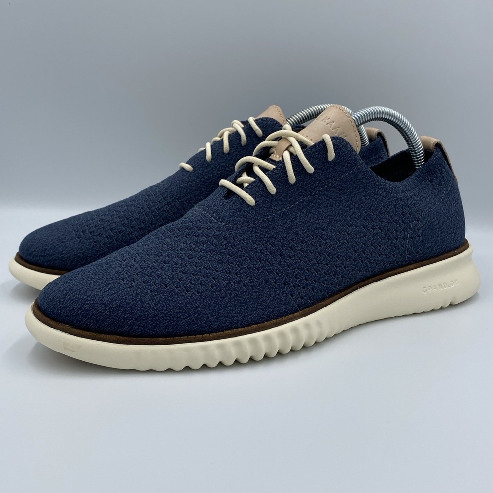 Cole Haan 2.ZEROGRAND Stitchlite Knit Men's 9M Wingtip Oxford Grand.OS Shoes